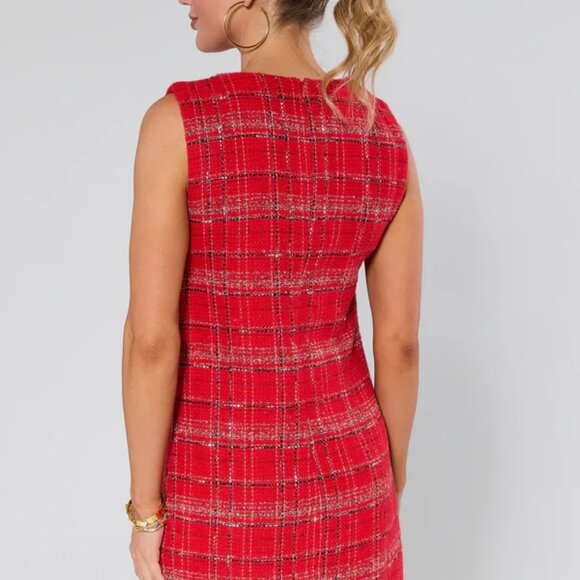 Avara Noelle Tweed Dress - Picture 4 of 6